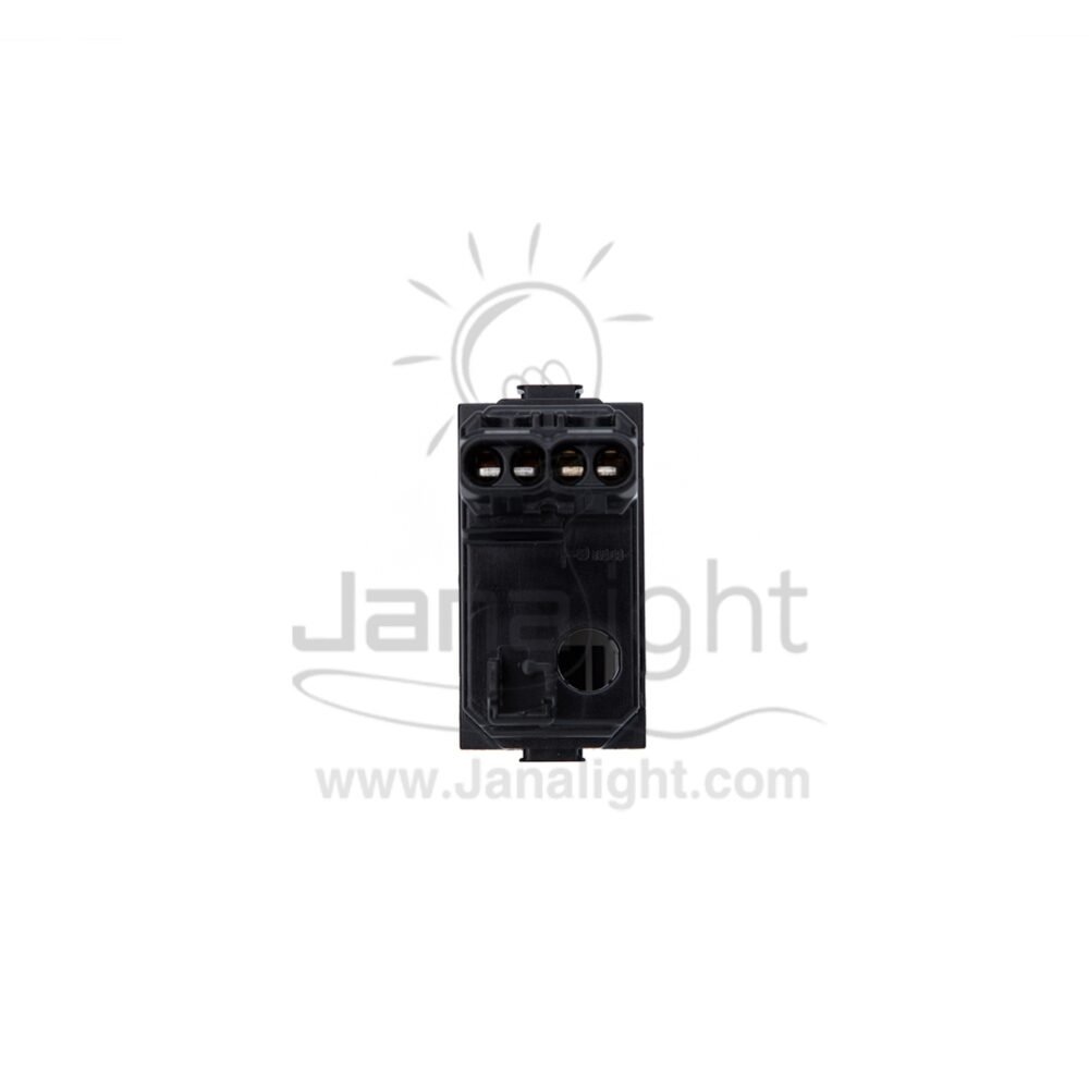 زر جرس ماتكس اسود AG5005E black doorbell switch matix edge